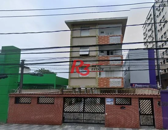 Apartamento com 2 dormitórios à venda, 60 m² por R$ 380.000,00 - Vila Matias - Santos/SP