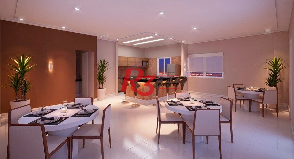 Apartamento Duplex à venda, 128 m² por R$ 1.200.000,00 - Encruzilhada - Santos/SP