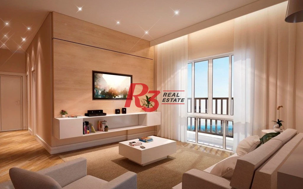 Apartamento Duplex à venda, 128 m² por R$ 1.200.000,00 - Encruzilhada - Santos/SP