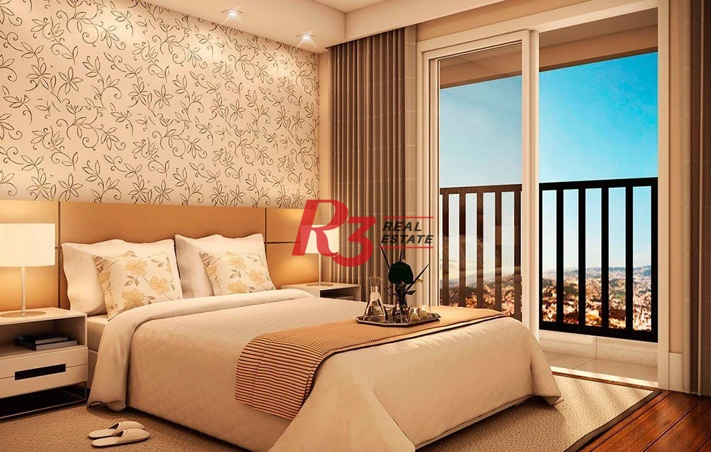 Apartamento Duplex à venda, 128 m² por R$ 1.200.000,00 - Encruzilhada - Santos/SP