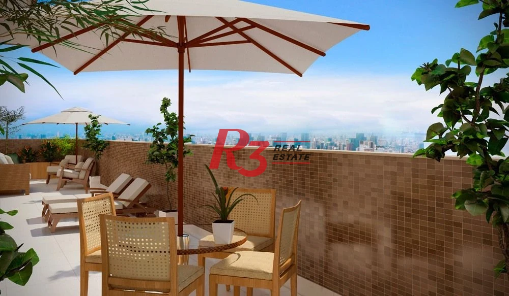 Apartamento Duplex à venda, 128 m² por R$ 1.200.000,00 - Encruzilhada - Santos/SP