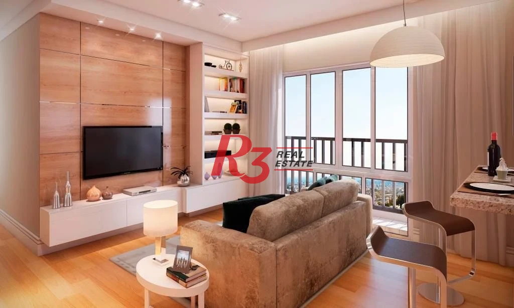 Apartamento Duplex à venda, 128 m² por R$ 1.200.000,00 - Encruzilhada - Santos/SP