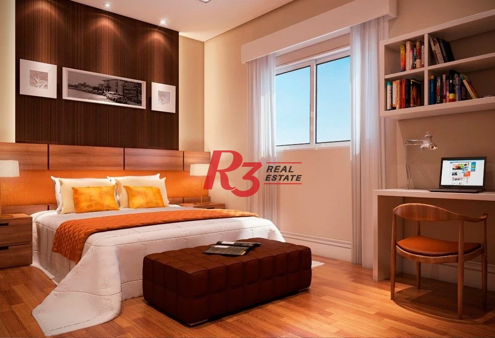 Apartamento Duplex à venda, 128 m² por R$ 1.200.000,00 - Encruzilhada - Santos/SP