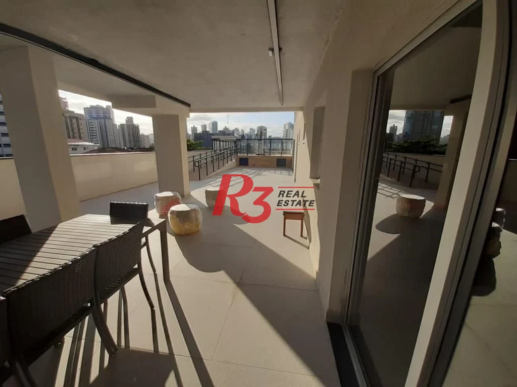 Apartamento com 1 dormitório, 70 m² - venda por R$ 1.150.000,00 ou aluguel por R$ 9.000,00/mês - Embaré - Santos/SP