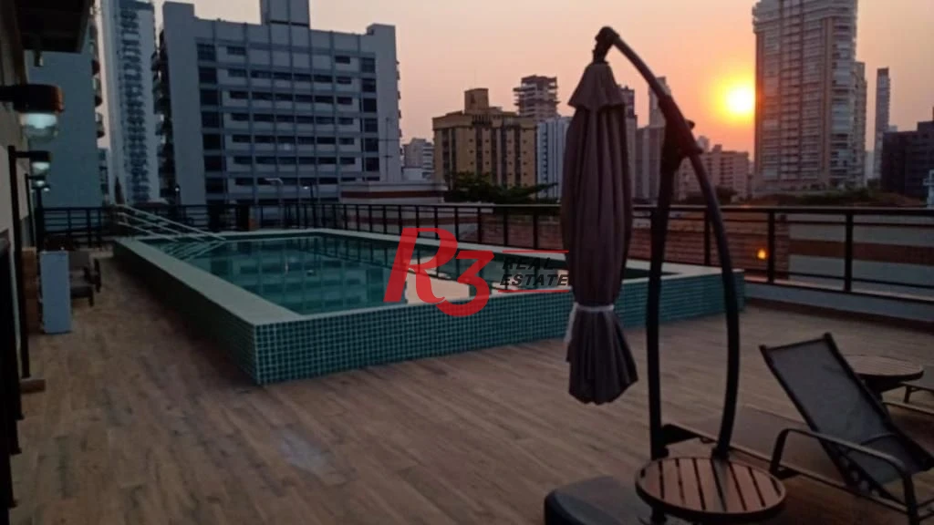 Apartamento com 1 dormitório, 70 m² - venda por R$ 1.150.000,00 ou aluguel por R$ 9.000,00/mês - Embaré - Santos/SP