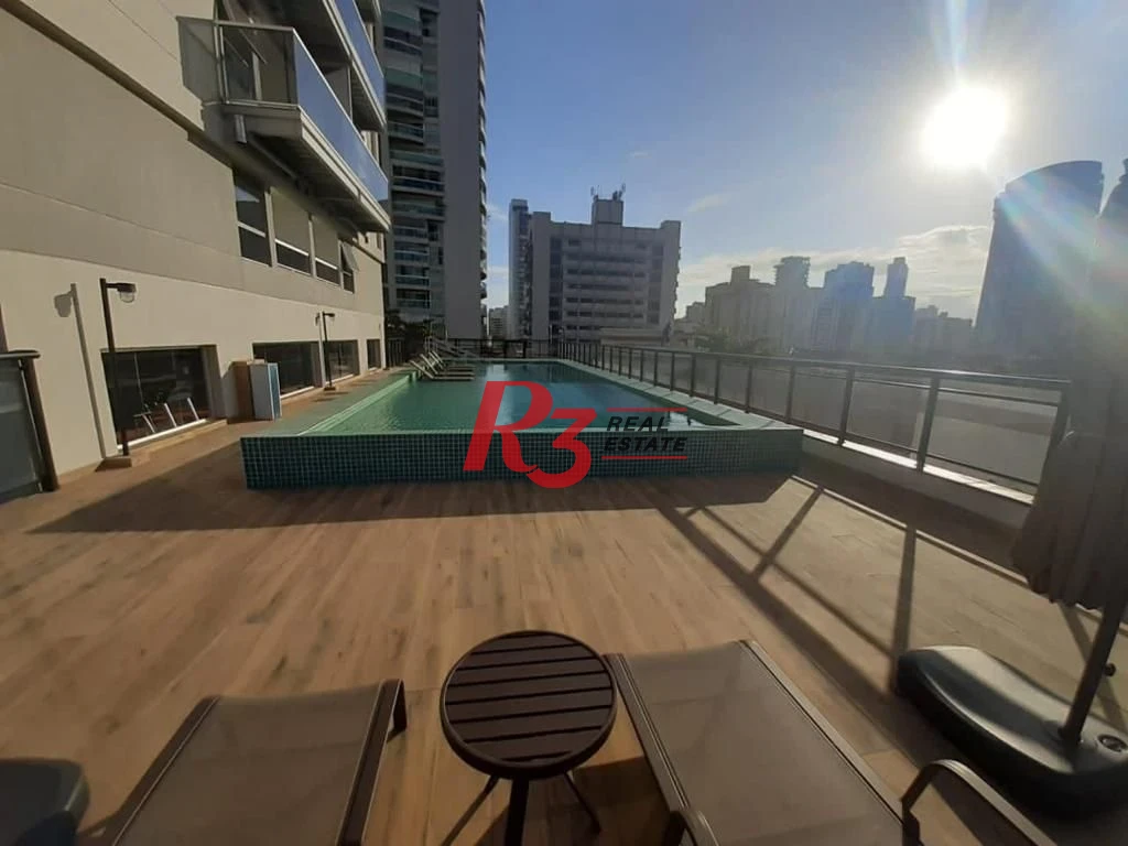 Apartamento com 1 dormitório, 70 m² - venda por R$ 1.150.000,00 ou aluguel por R$ 9.000,00/mês - Embaré - Santos/SP