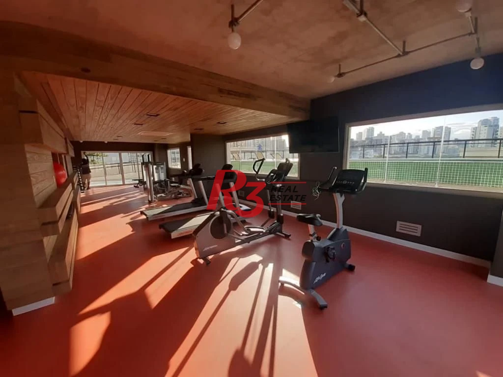 Apartamento com 1 dormitório, 70 m² - venda por R$ 1.150.000,00 ou aluguel por R$ 9.000,00/mês - Embaré - Santos/SP