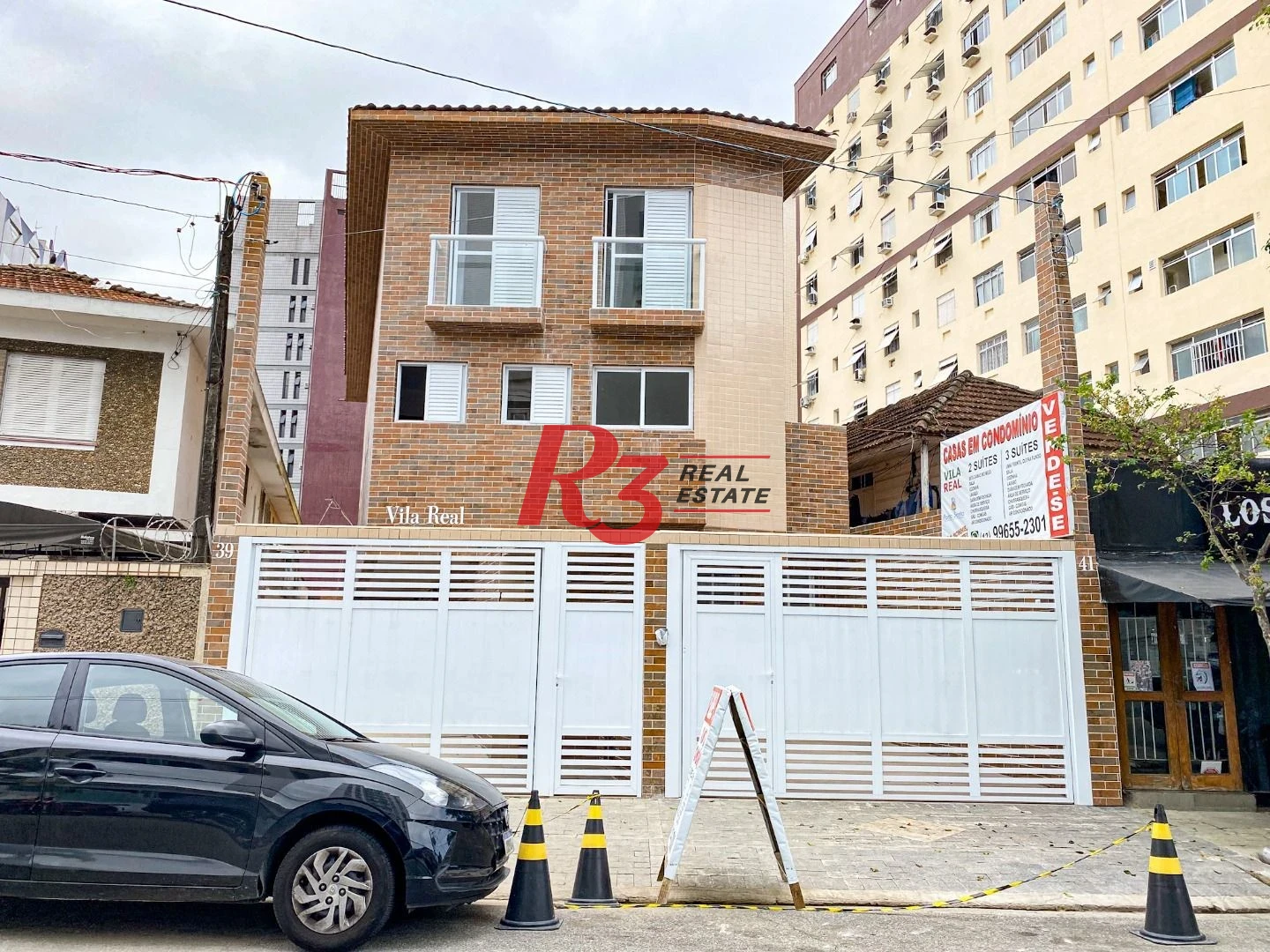 Casa com 2 dormitórios à venda, 103 m² por R$ 660.000,00 - Campo Grande - Santos/SP