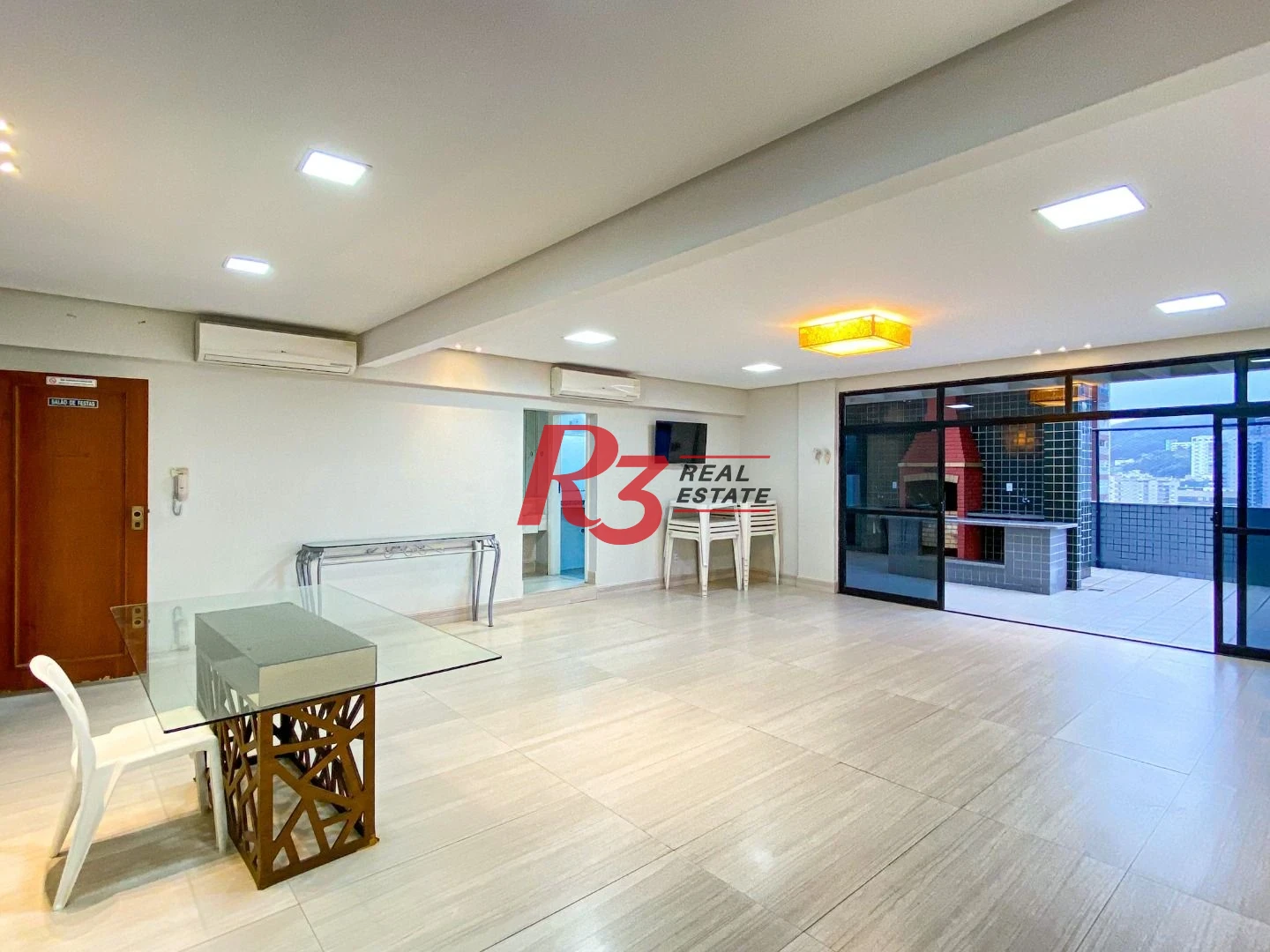 Apartamento com 3 dormitórios para alugar, 146 m² por R$ 7.000,02/mês - Pompéia - Santos/SP
