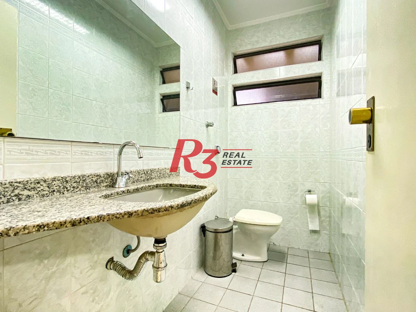 Apartamento com 3 dormitórios para alugar, 146 m² por R$ 7.000,02/mês - Pompéia - Santos/SP