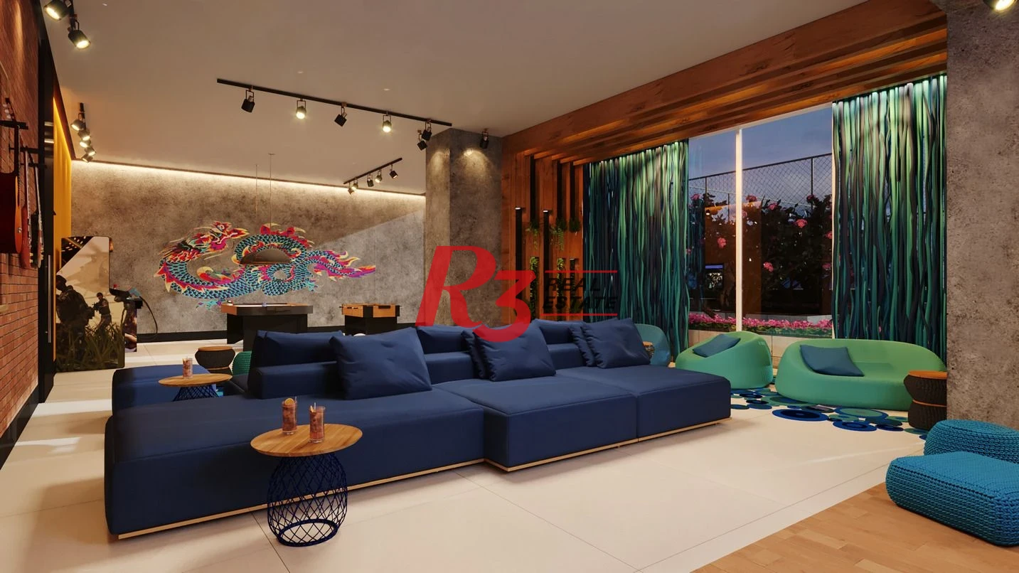 Apartamento com 3 dormitórios à venda, 227 m² por R$ 5.300.000,00 - Ponta da Praia - Santos/SP