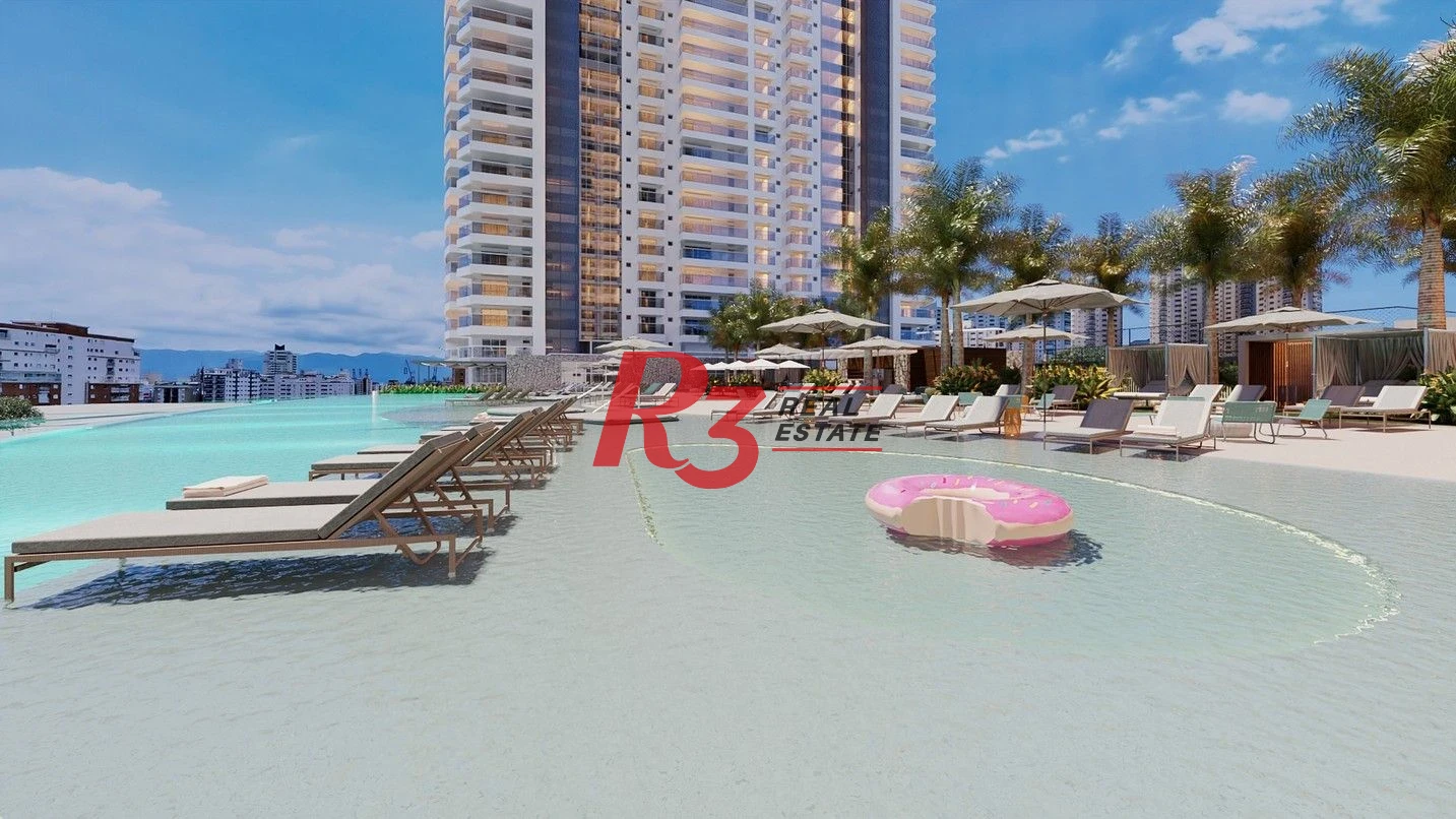 Apartamento com 3 dormitórios à venda, 227 m² por R$ 5.300.000,00 - Ponta da Praia - Santos/SP