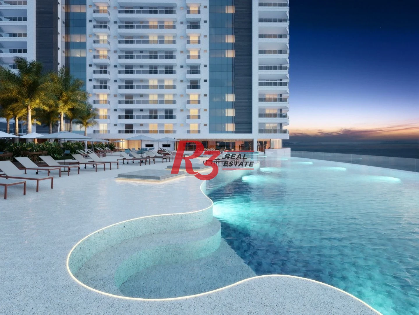 Apartamento com 3 dormitórios à venda, 227 m² por R$ 5.300.000,00 - Ponta da Praia - Santos/SP