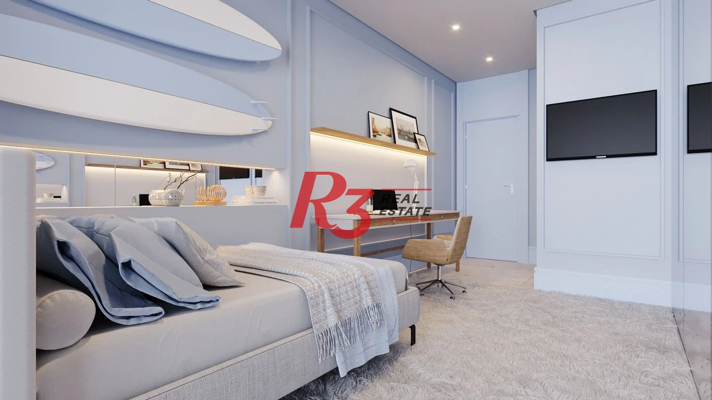 Apartamento com 3 dormitórios à venda, 227 m² por R$ 5.300.000,00 - Ponta da Praia - Santos/SP