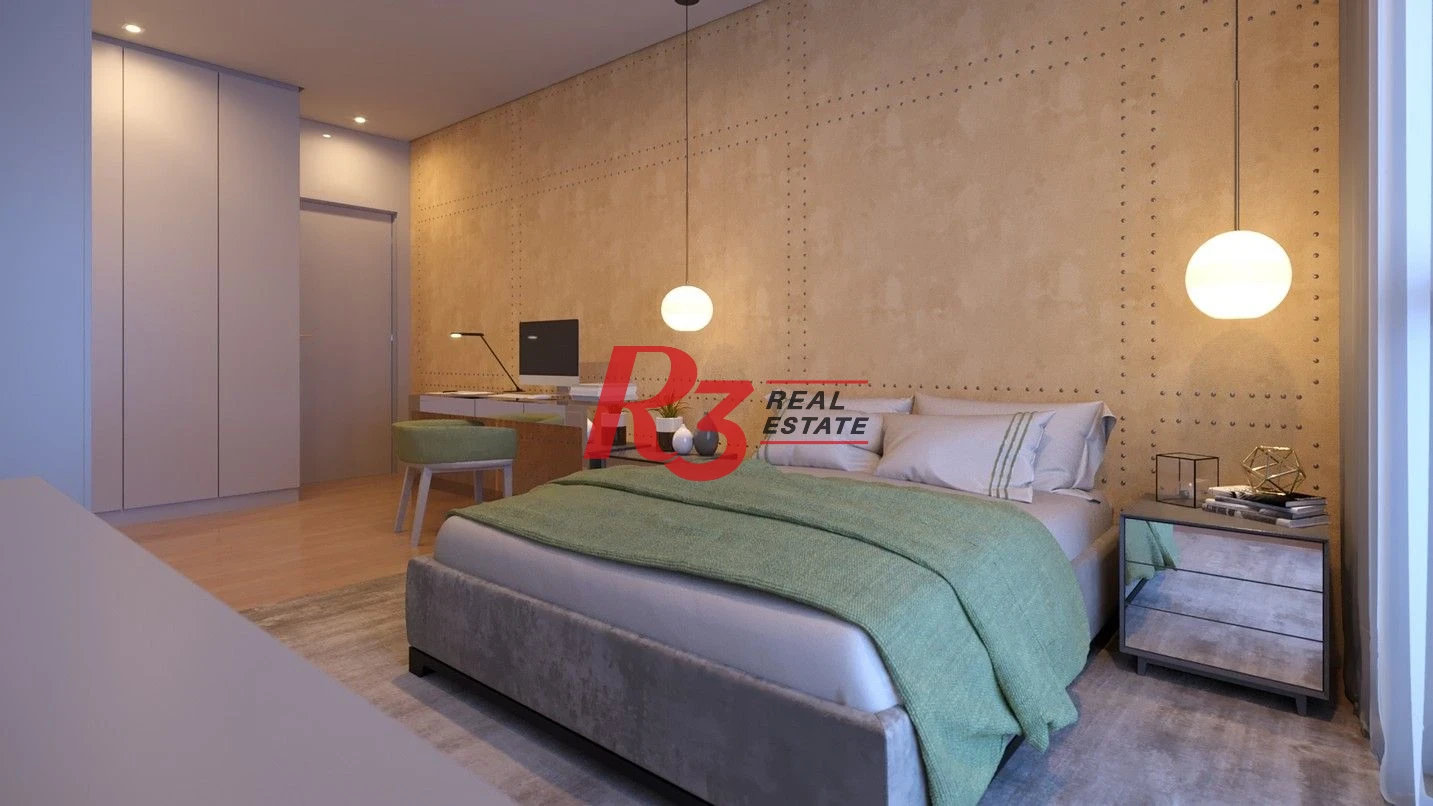 Apartamento com 3 dormitórios à venda, 227 m² por R$ 5.300.000,00 - Ponta da Praia - Santos/SP