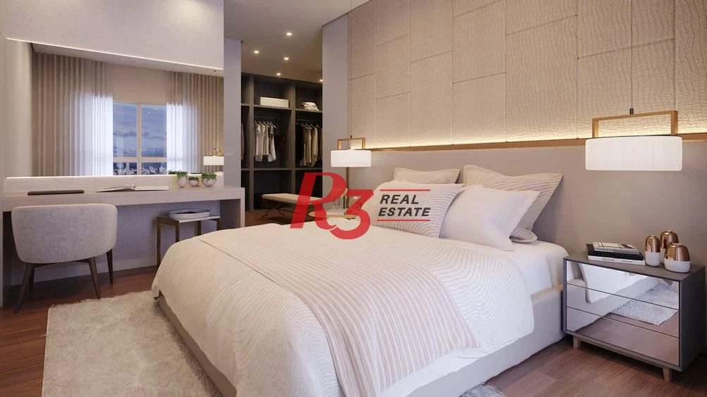 Apartamento com 3 dormitórios à venda, 227 m² por R$ 5.300.000,00 - Ponta da Praia - Santos/SP