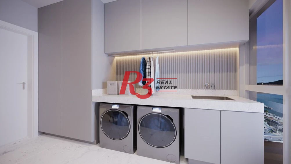 Apartamento com 3 dormitórios à venda, 227 m² por R$ 5.300.000,00 - Ponta da Praia - Santos/SP
