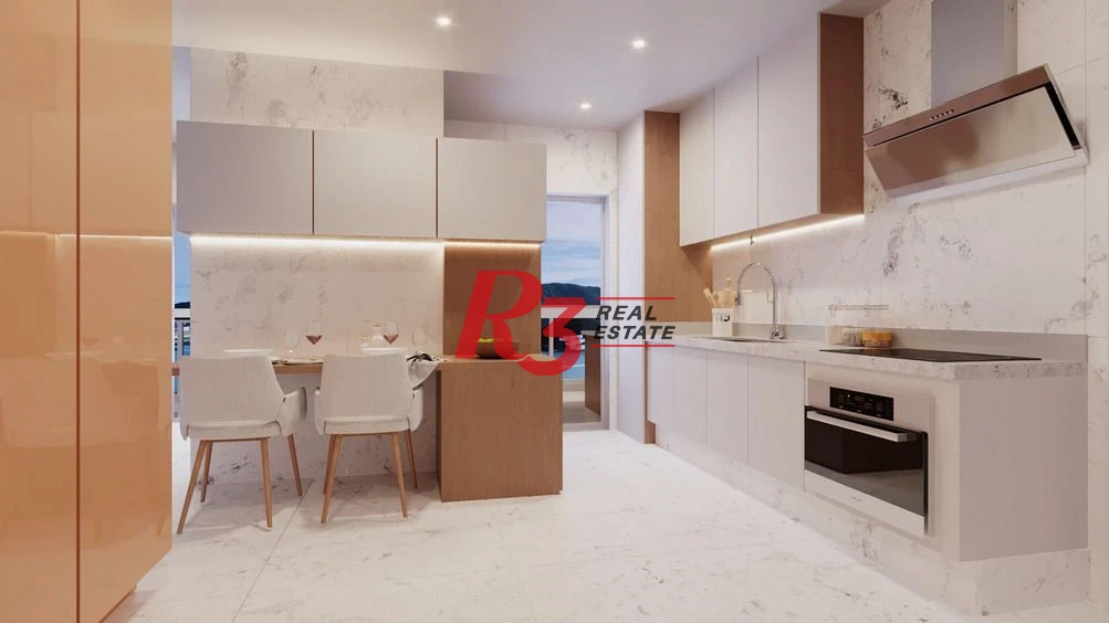 Apartamento com 3 dormitórios à venda, 227 m² por R$ 5.300.000,00 - Ponta da Praia - Santos/SP