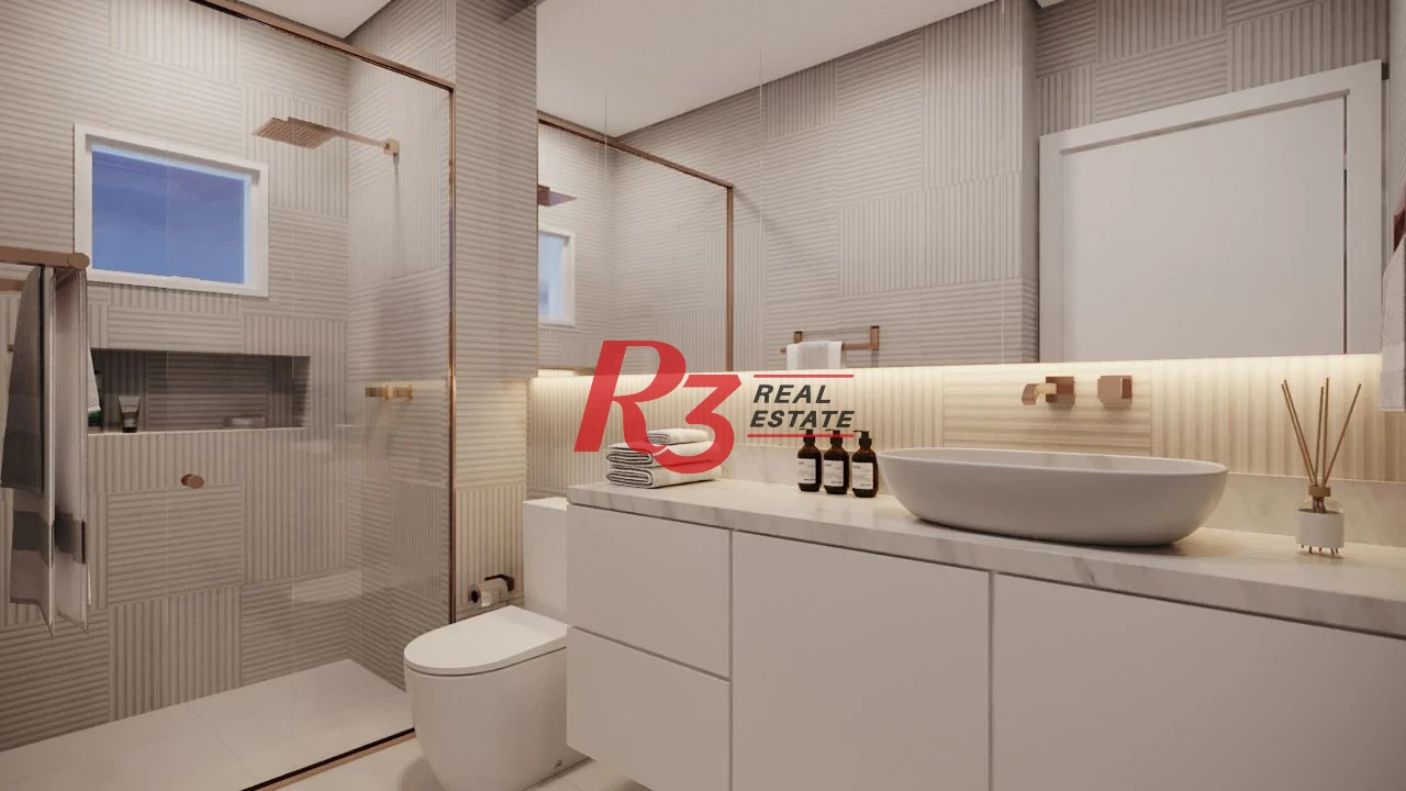 Apartamento com 3 dormitórios à venda, 227 m² por R$ 5.300.000,00 - Ponta da Praia - Santos/SP