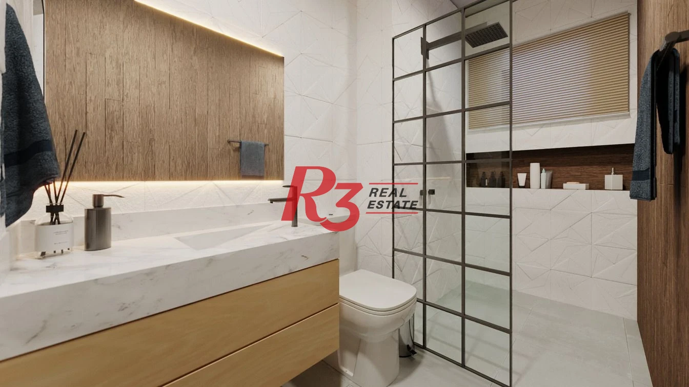 Apartamento com 3 dormitórios à venda, 227 m² por R$ 5.300.000,00 - Ponta da Praia - Santos/SP