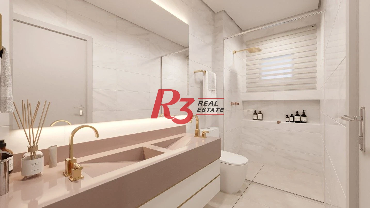 Apartamento com 3 dormitórios à venda, 227 m² por R$ 5.300.000,00 - Ponta da Praia - Santos/SP
