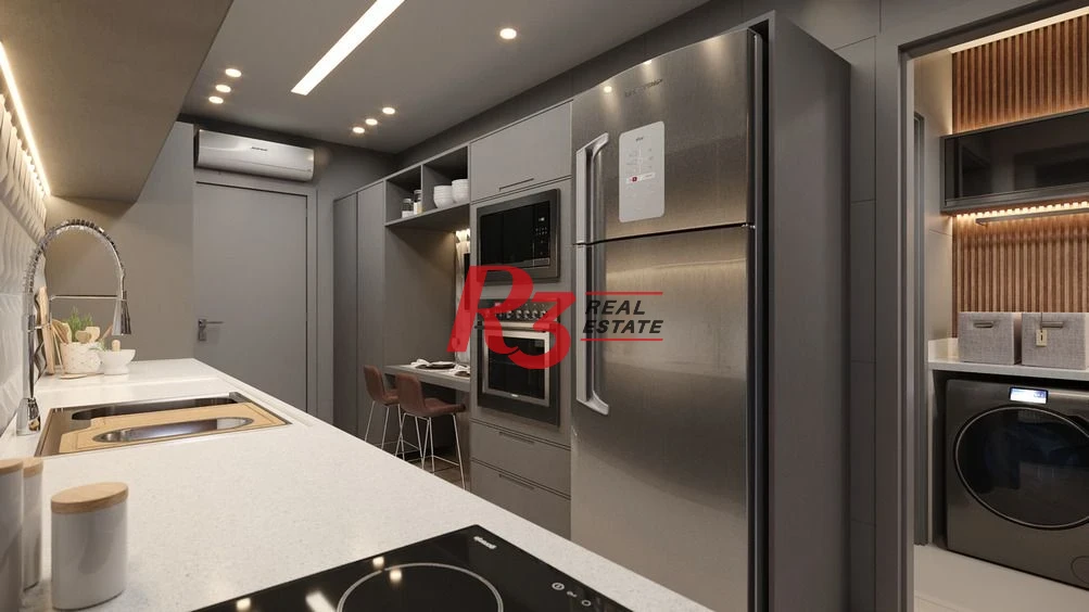 Apartamento com 3 dormitórios à venda, 227 m² por R$ 5.300.000,00 - Ponta da Praia - Santos/SP