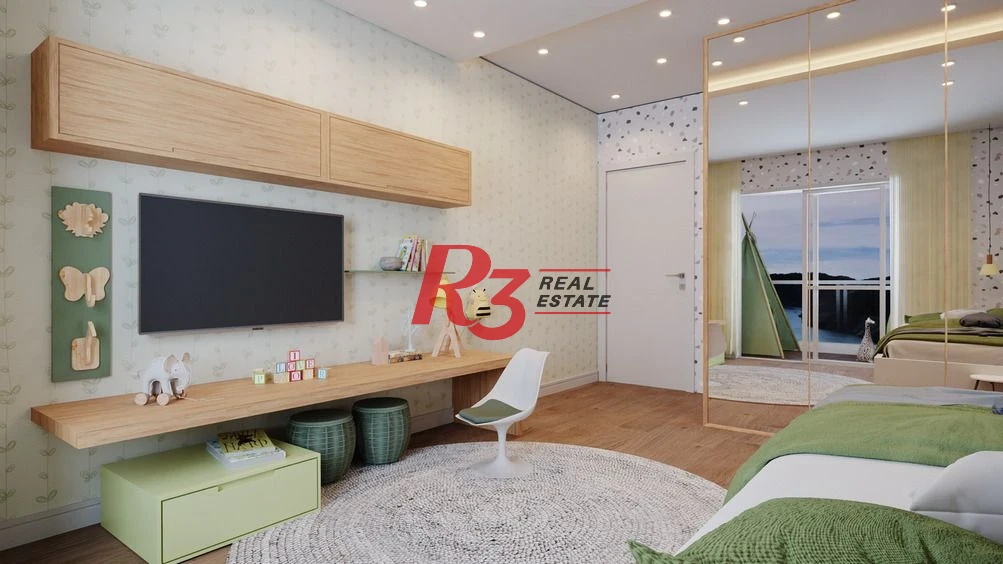 Apartamento com 3 dormitórios à venda, 227 m² por R$ 5.300.000,00 - Ponta da Praia - Santos/SP