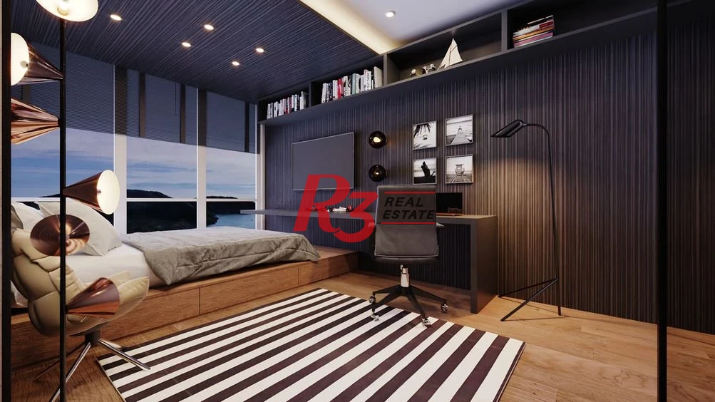 Apartamento com 3 dormitórios à venda, 227 m² por R$ 5.300.000,00 - Ponta da Praia - Santos/SP