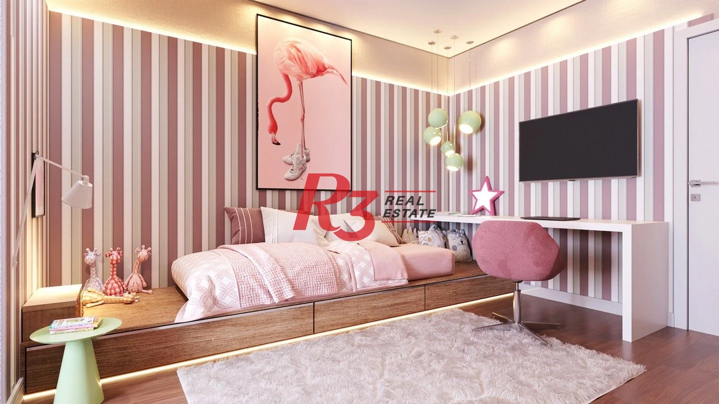 Apartamento com 3 dormitórios à venda, 227 m² por R$ 5.300.000,00 - Ponta da Praia - Santos/SP
