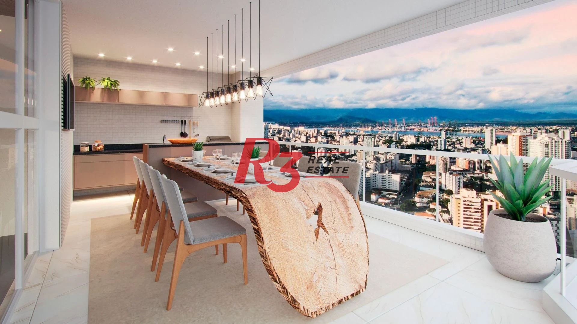 Apartamento com 3 dormitórios à venda, 227 m² por R$ 5.300.000,00 - Ponta da Praia - Santos/SP
