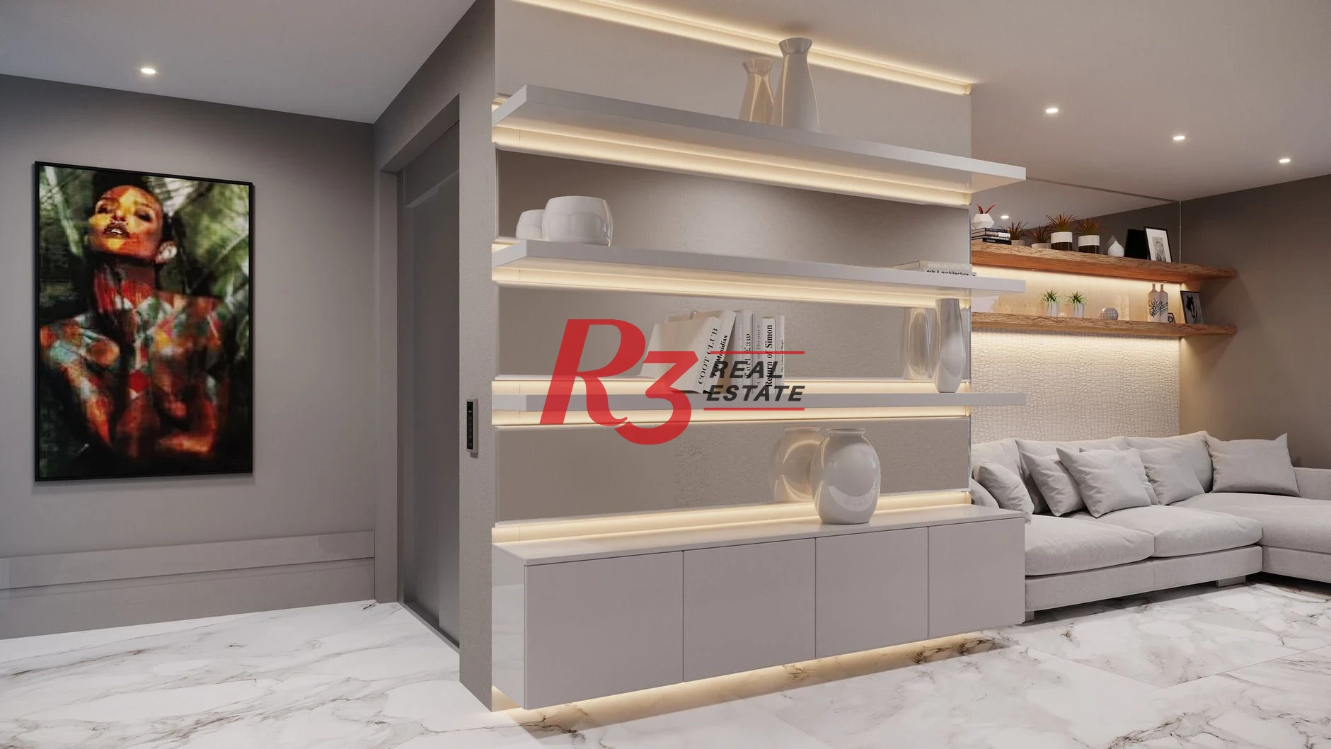 Apartamento com 3 dormitórios à venda, 227 m² por R$ 5.300.000,00 - Ponta da Praia - Santos/SP