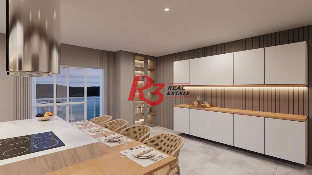 Apartamento com 3 dormitórios à venda, 227 m² por R$ 5.300.000,00 - Ponta da Praia - Santos/SP