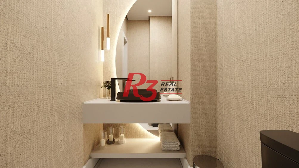 Apartamento com 3 dormitórios à venda, 227 m² por R$ 5.300.000,00 - Ponta da Praia - Santos/SP