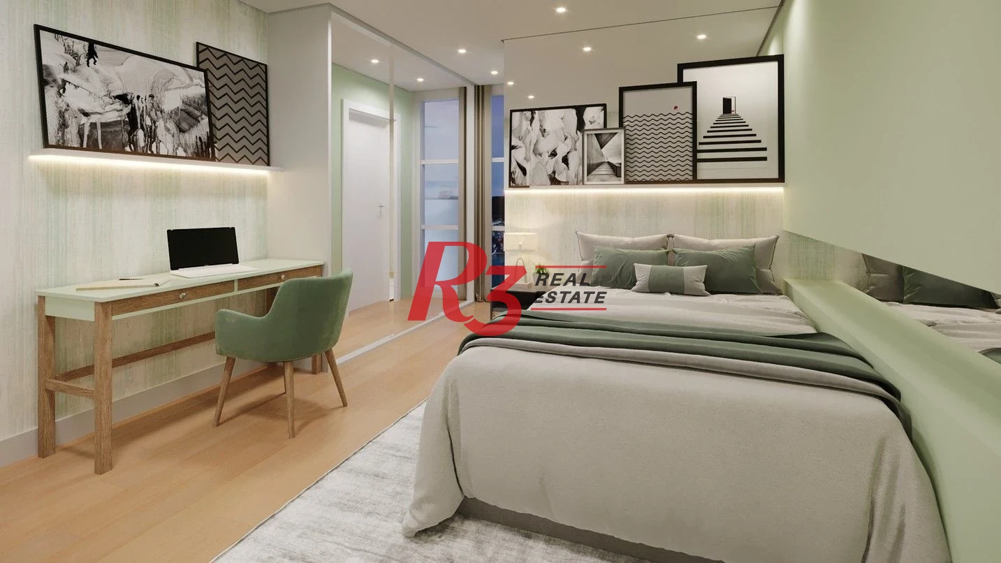 Apartamento com 3 dormitórios à venda, 227 m² por R$ 5.300.000,00 - Ponta da Praia - Santos/SP