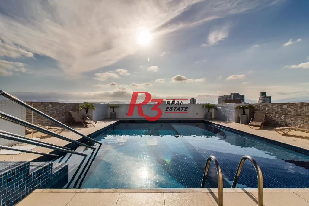 Apartamento com 1 dormitório, 44 m² - venda por R$ 650.000,00 ou aluguel por R$ 4.300,00/mês - Ponta da Praia - Santos/SP
