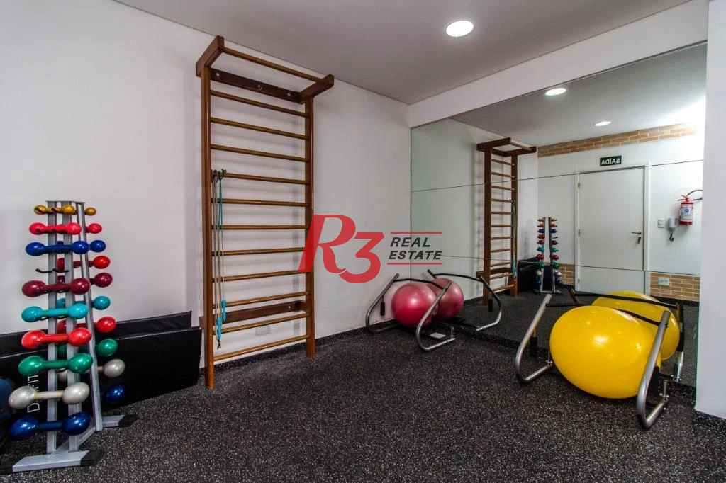 Apartamento com 1 dormitório, 44 m² - venda por R$ 650.000,00 ou aluguel por R$ 4.300,00/mês - Ponta da Praia - Santos/SP