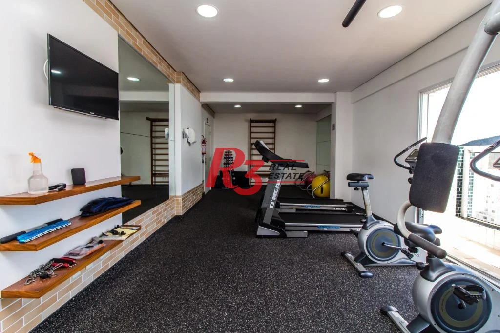 Apartamento com 1 dormitório, 44 m² - venda por R$ 650.000,00 ou aluguel por R$ 4.300,00/mês - Ponta da Praia - Santos/SP