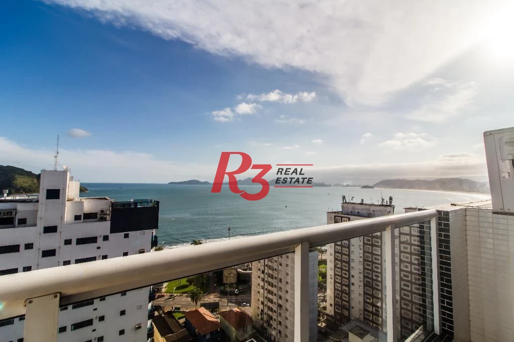 Apartamento com 1 dormitório, 44 m² - venda por R$ 650.000,00 ou aluguel por R$ 4.300,00/mês - Ponta da Praia - Santos/SP