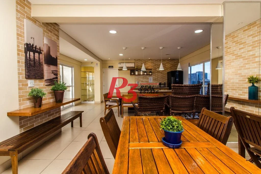 Apartamento com 1 dormitório, 44 m² - venda por R$ 650.000,00 ou aluguel por R$ 4.300,00/mês - Ponta da Praia - Santos/SP