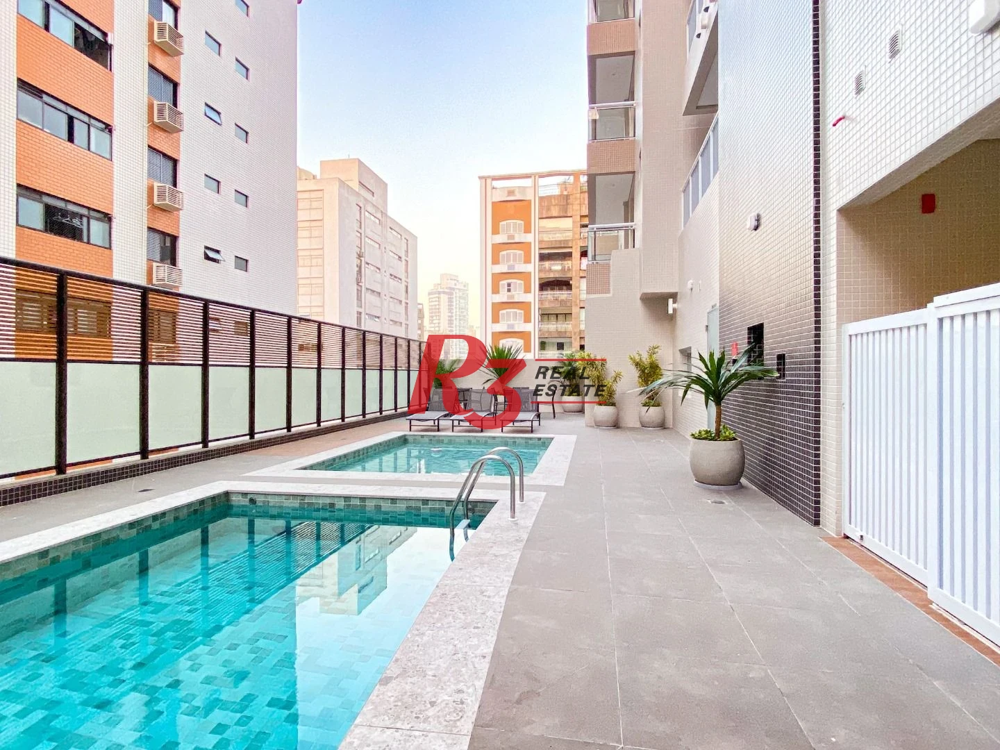 Apartamento para alugar, 94 m² por R$ 8.000,00/mês - Boqueirão - Santos/SP