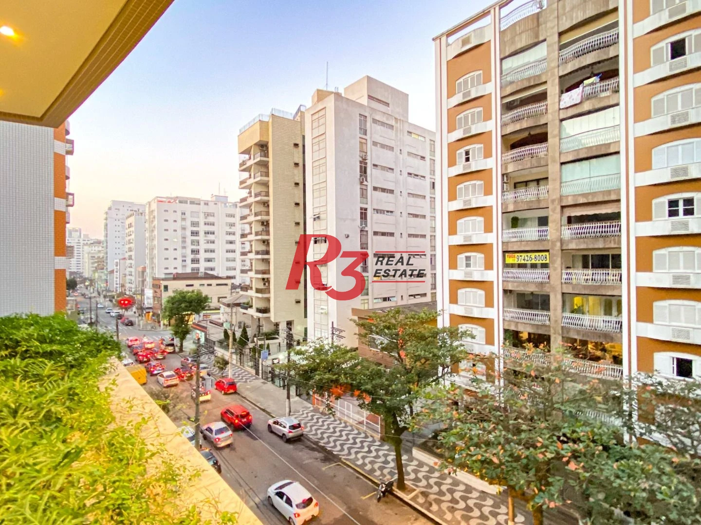 Apartamento para alugar, 94 m² por R$ 8.000,00/mês - Boqueirão - Santos/SP