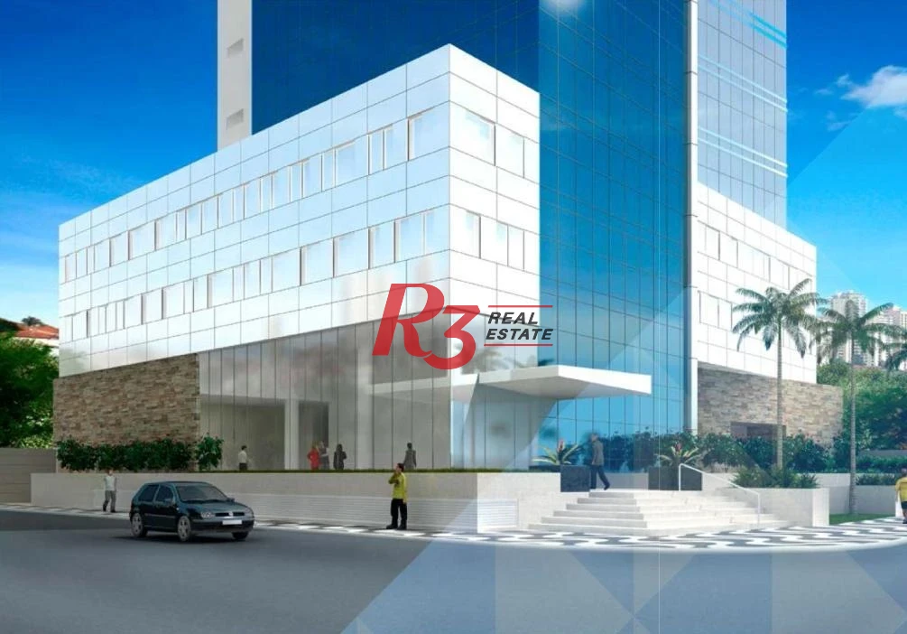 Andar Corporativo, 517 m² - venda por R$ 4.500.000,00 ou aluguel por R$ 34.000,00/mês - José Menino - Santos/SP