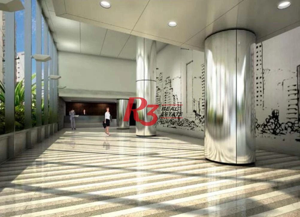 Andar Corporativo, 517 m² - venda por R$ 4.500.000,00 ou aluguel por R$ 34.000,00/mês - José Menino - Santos/SP
