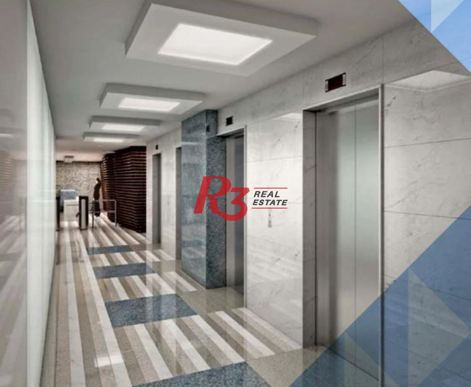 Andar Corporativo, 517 m² - venda por R$ 4.500.000,00 ou aluguel por R$ 34.000,00/mês - José Menino - Santos/SP