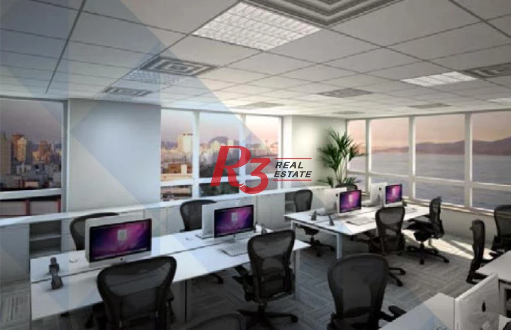 Andar Corporativo, 517 m² - venda por R$ 4.500.000,00 ou aluguel por R$ 34.000,00/mês - José Menino - Santos/SP