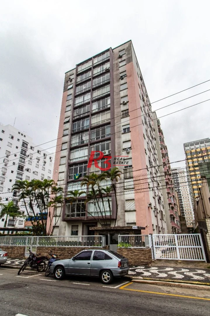 Apartamento com 2 dormitórios para alugar, 65 m² por R$ 3.000,02/mês - Boqueirão - Santos/SP