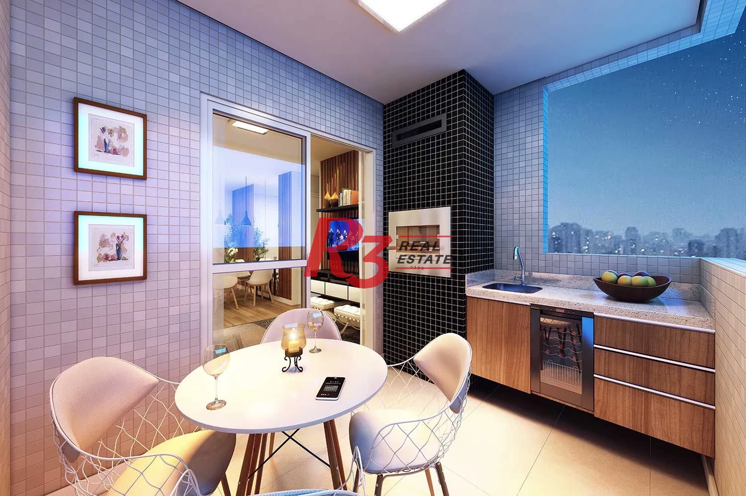 Apartamento à venda, 66 m² por R$ 1.300.000,00 - Boqueirão - Santos/SP