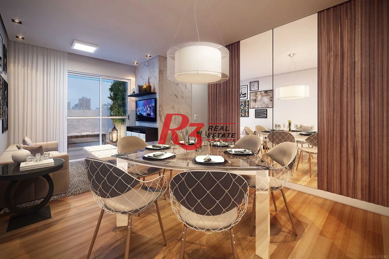 Apartamento à venda, 66 m² por R$ 1.300.000,00 - Boqueirão - Santos/SP