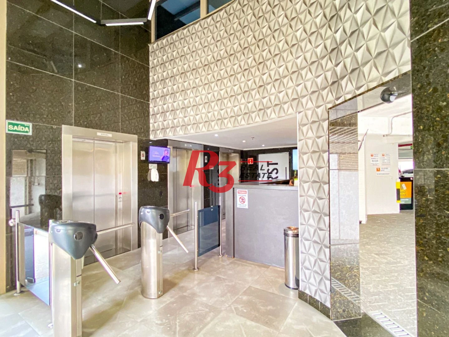 Sala para alugar, 52 m² por R$ 3.500/mês -Santos/SP