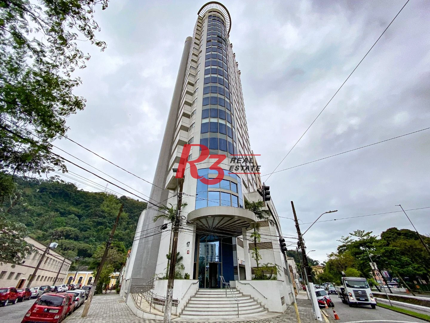 Sala para alugar, 52 m² por R$ 3.500/mês -Santos/SP